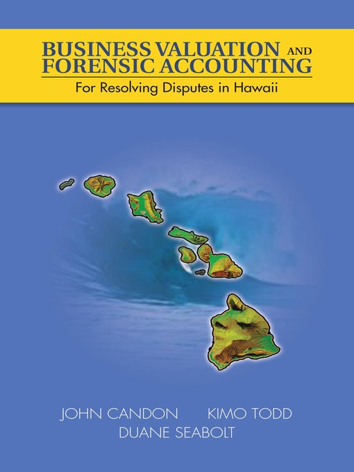 Title details for Business Valuation and Forensic Accounting by John Candon - Available